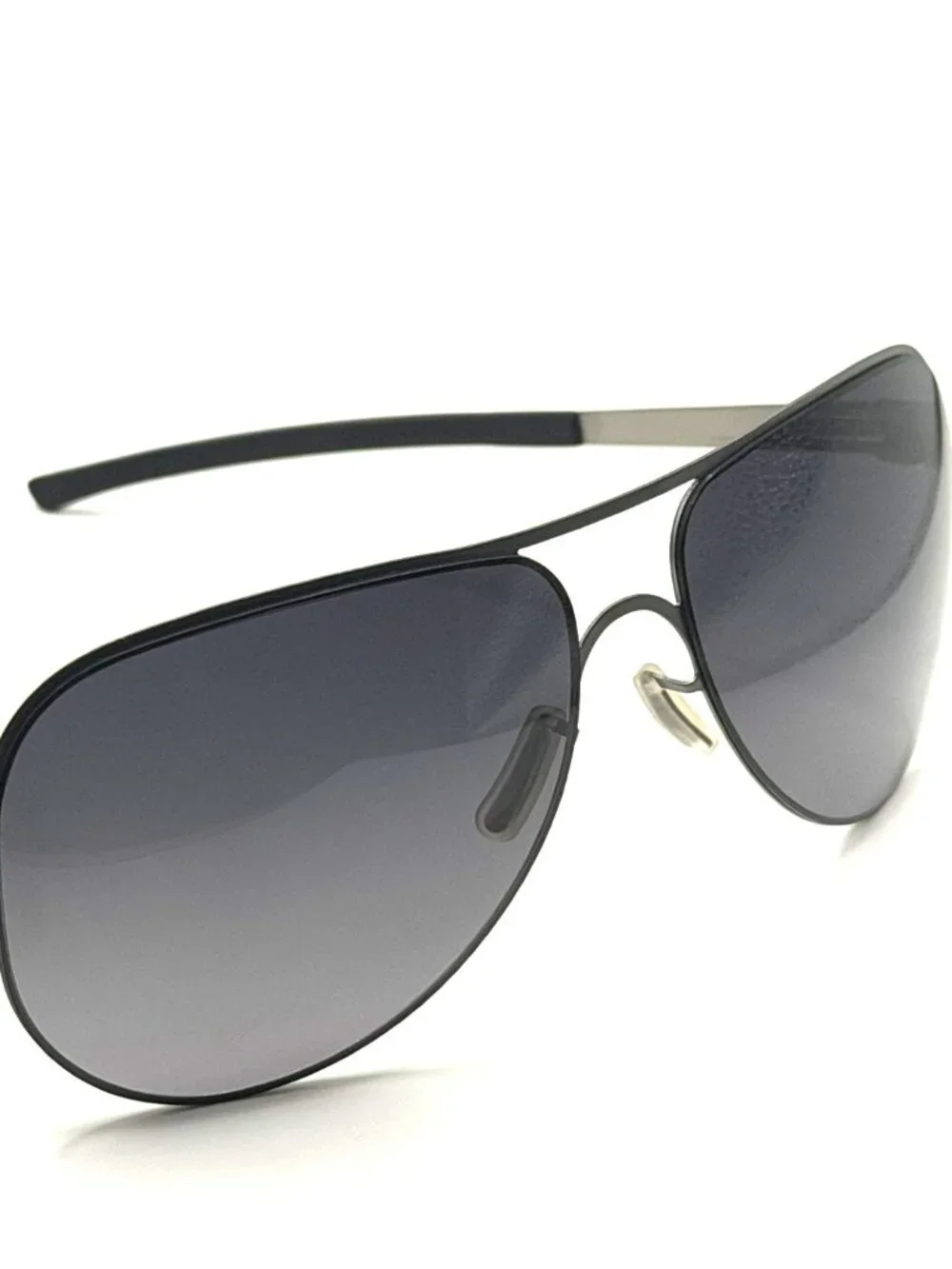 NEW IC! BERLIN T-24-16-6 CERAMIC MATT/GREY UNISEX SUNGLASSES 60MM 17 140